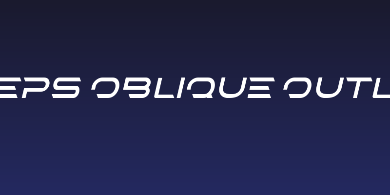 STEPS Oblique Outline Social Header