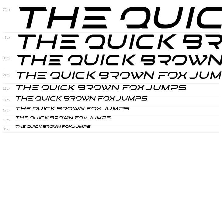 STEPS Oblique Outline Waterfall