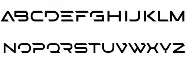 STEPS Outline Font Litere mari