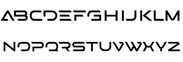 STEPS Outline Font LOWERCASE