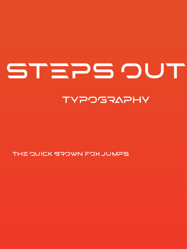 STEPS Outline Poster