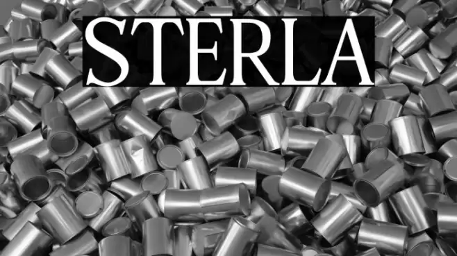 STERLA Font examples