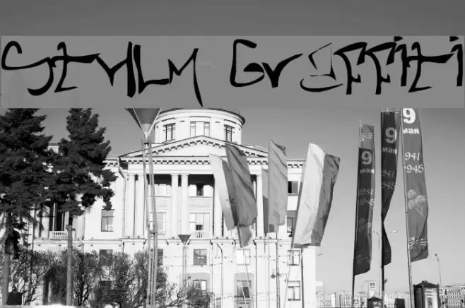 STHLM Graffiti Font examples
