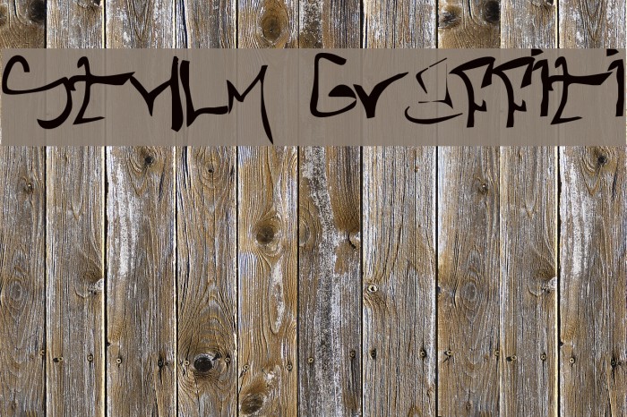 STHLM Graffiti Font examples