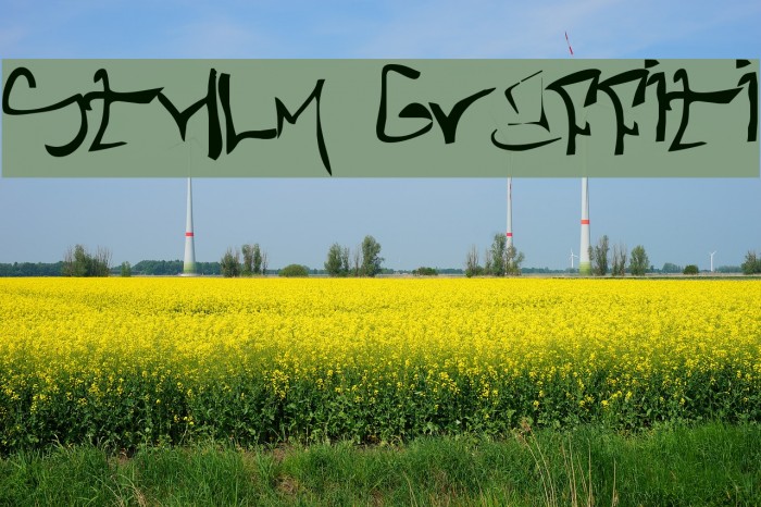 STHLM Graffiti Font examples