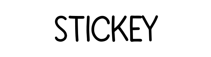 STICKEY  لخطوط تنزيل