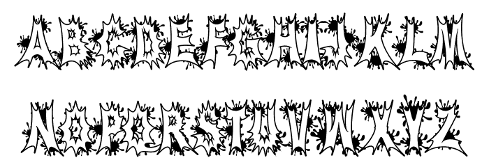 STICKYGRAFF Font LOWERCASE