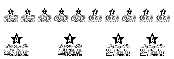 STOCKCAR PERSONAL USE Bold Italic Font OTHER CHARS