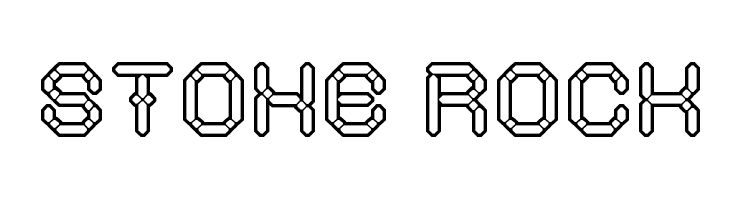 STONE ROCK Font