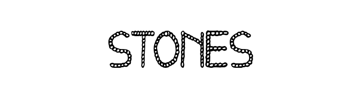STONES Font