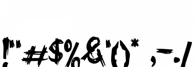 STOOHA Font OTHER CHARS