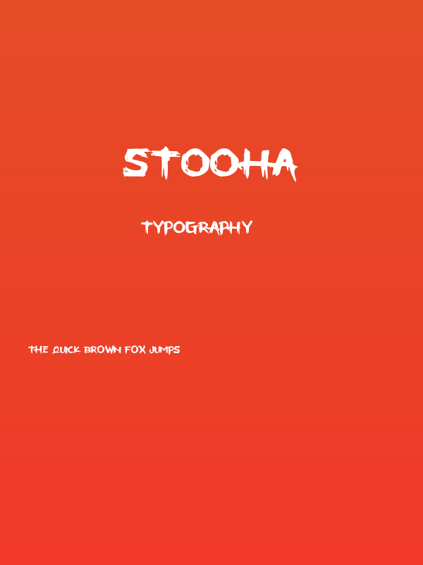 STOOHA Poster
