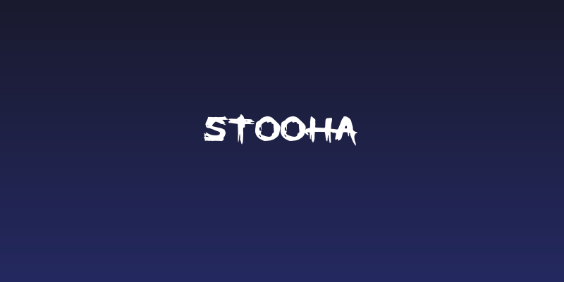 STOOHA Social Header