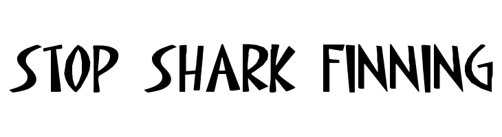STOP SHARK FINNING Fonte