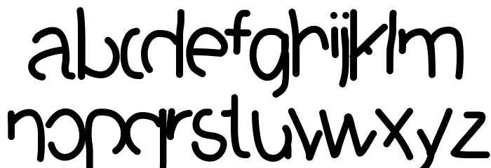 STOPplease Font LOWERCASE