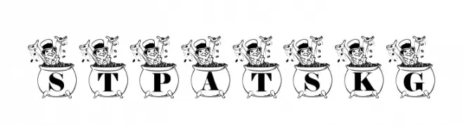 STPATS_KG  Free Fonts Download