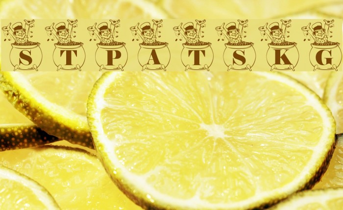STPATS_KG Font examples