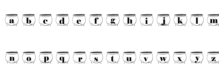 STPATS_KG Font LOWERCASE