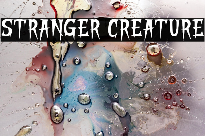 STRANGER CREATURE Example 1