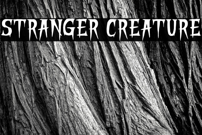 STRANGER CREATURE Example 2