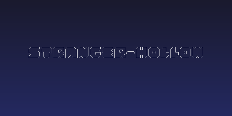 STRANGER-Hollow Social Header