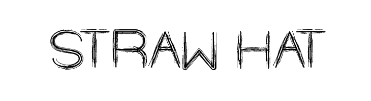 STRAW HAT Font