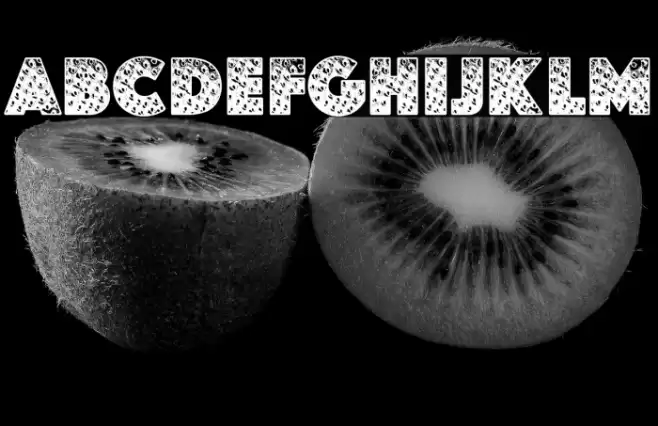 STRAWBERRY PERSONAL USE Bold Font examples