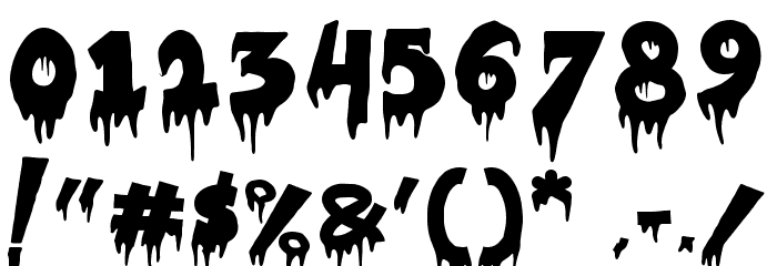 STREET DEVIL Font OTHER CHARS