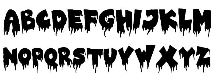 STREET DEVIL Font LOWERCASE