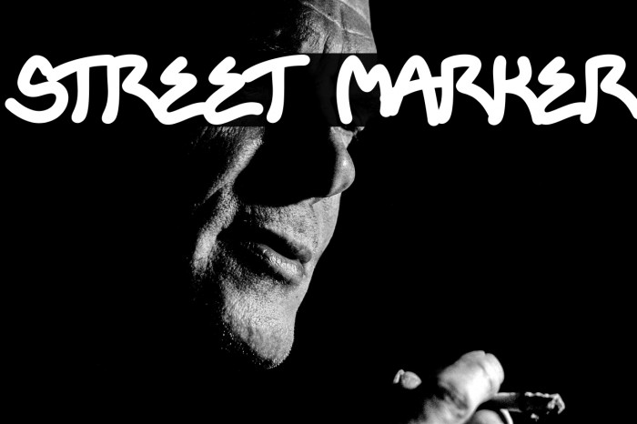 STREET MARKER Example 1