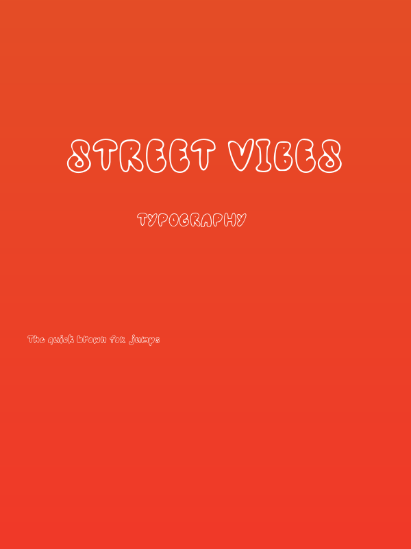 STREET VIBES Poster