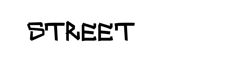 STREET demo  font caratteri gratis