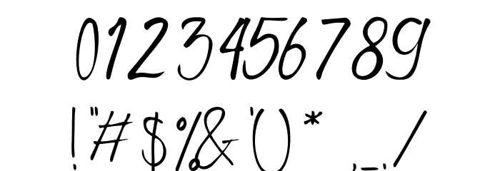 STREGONE Font OTHER CHARS