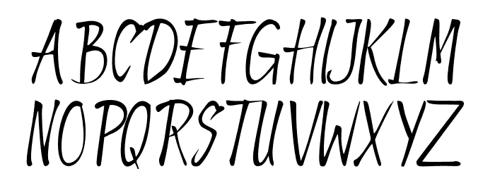 STREGONE Font UPPERCASE