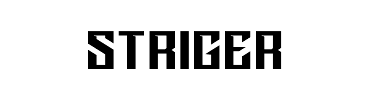 STRIGER  Descarca Fonturi Gratis