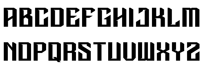 STRIGER Font LOWERCASE