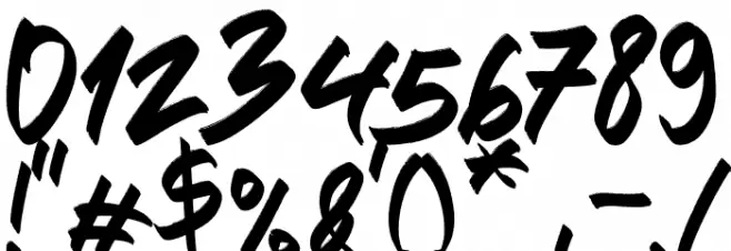 STRIKEOUT Font OTHER CHARS