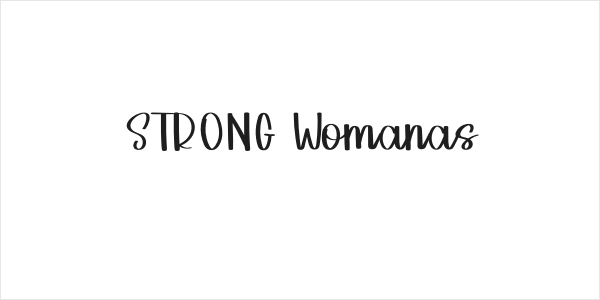 STRONG Womanas Logo