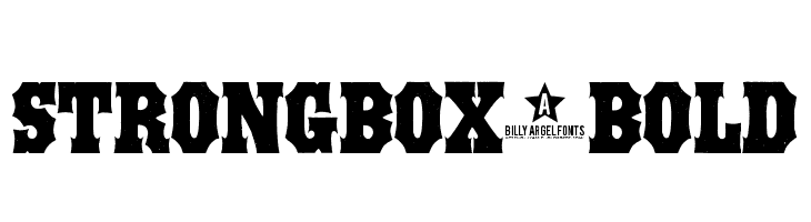 STRONGBOX-Bold  Frei Schriftart Herunterladen
