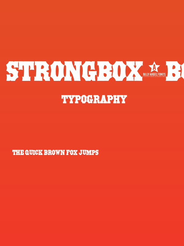 STRONGBOX-Bold Poster