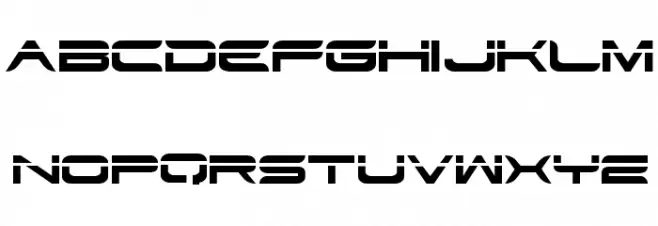 STR Font LOWERCASE