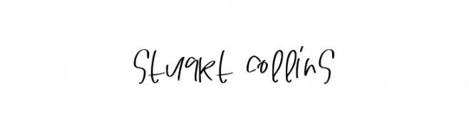 STUART COLLINS  Frei Schriftart Herunterladen