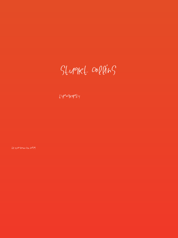 STUART COLLINS Poster