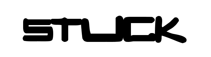STUCK  Free Fonts Download