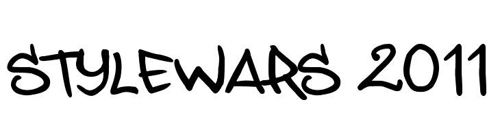 STYLEWARS 2011 Шрифта