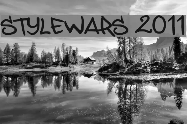 STYLEWARS 2011 Шрифта examples