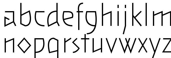 STigmate Font LOWERCASE