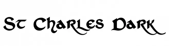 St Charles Dark  नि: शुल्क फ़ॉन्ट्स डाउनलोड