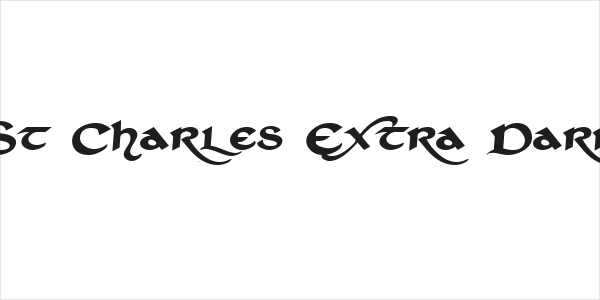 St Charles Extra Dark Logo