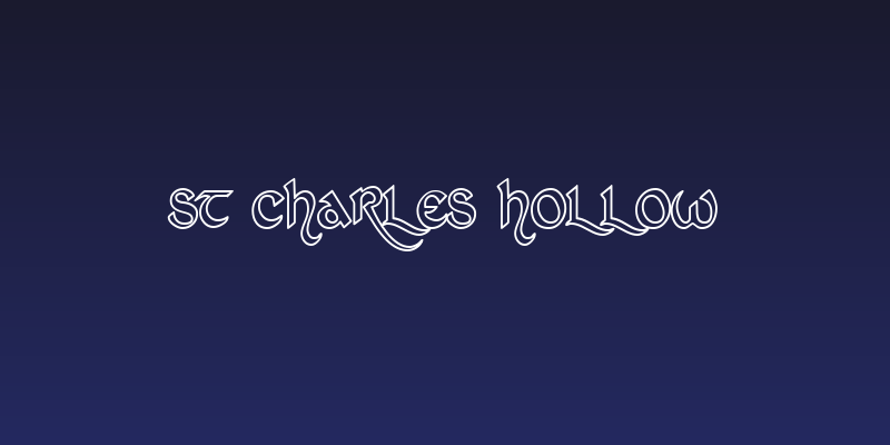 St Charles Hollow Social Header